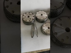 چرخ سنگ زنی سیکلون CBN آبکاری شده 145mm*4.8mm*16mm*6mm B80/100 برای اره زنجیری