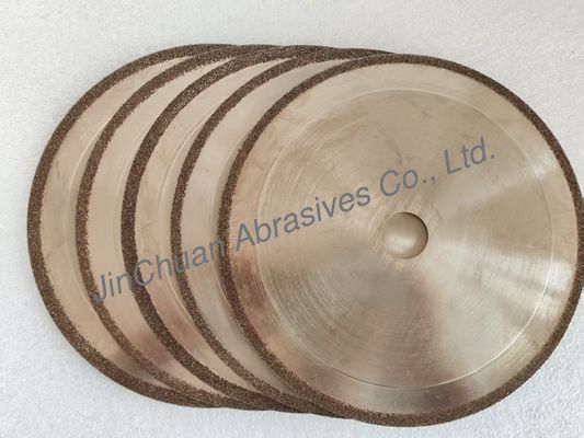 کیفیت  1A1 600*2.5*20*5mm  B100/120  Edge Design R0.5 Fillet + 7° Chamfer  Electroplated CBN Cutting Disc کارخانه