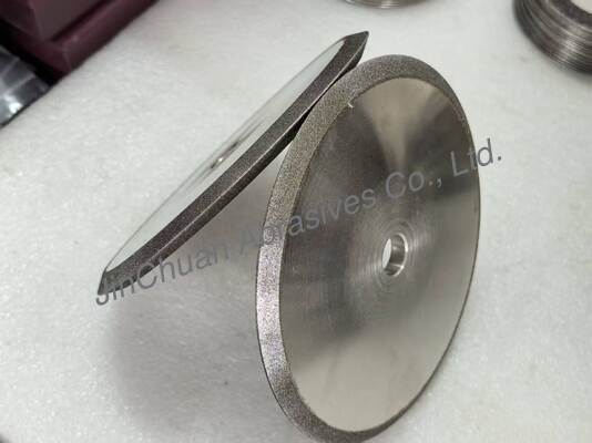 کیفیت  Electro CBN Chamfering Wheels 1E1 For Chamfering And Grooving کارخانه