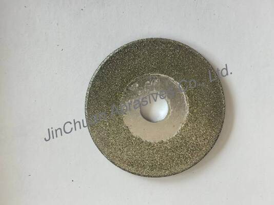کیفیت  Electroplated Diamond  Grinding Wheel , Diameter 40mm, Grit Number 100/120 کارخانه