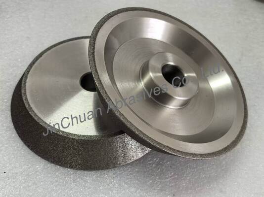 کیفیت  125mm Electroplated Bonded Cbn Grinding Wheel For Grinding And Chamfering کارخانه