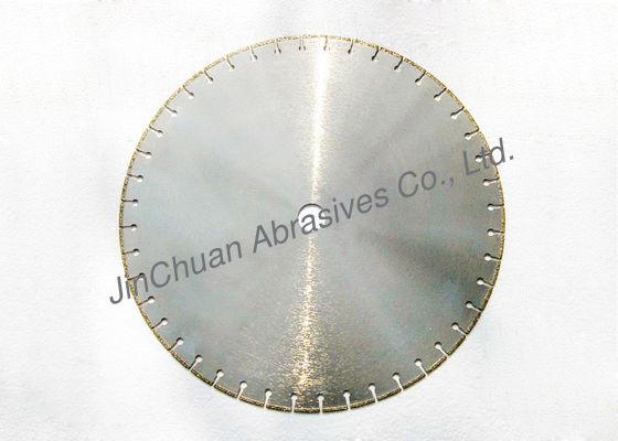 550mm*10mm**50mm D126 /Chainsaw Sharpener Electroplated Diamond Blade With High Shape Accuracy , Diamond Cutting Wheel