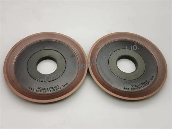 D46 Bakelite Resin Diamond Grinding Wheel 125 32 11.5 (3)1  C100 ISO9001
