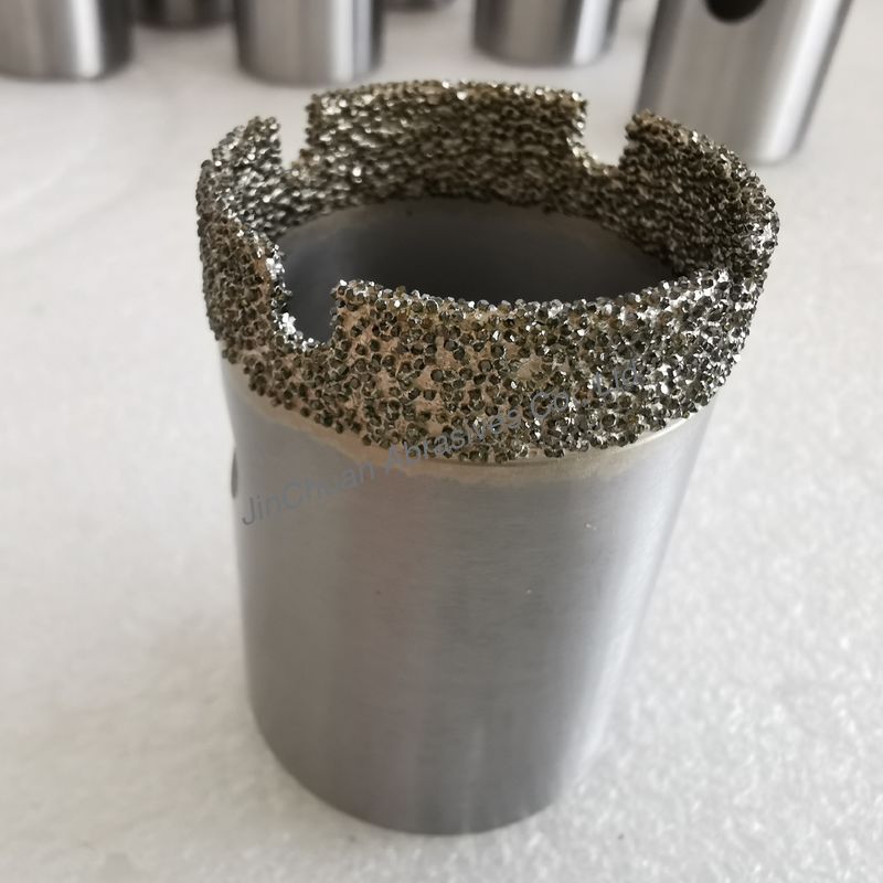 6A2 38*53*M16 Mm D30/35 Vacuum Welded Diamond Drill Bits For Medical Industry