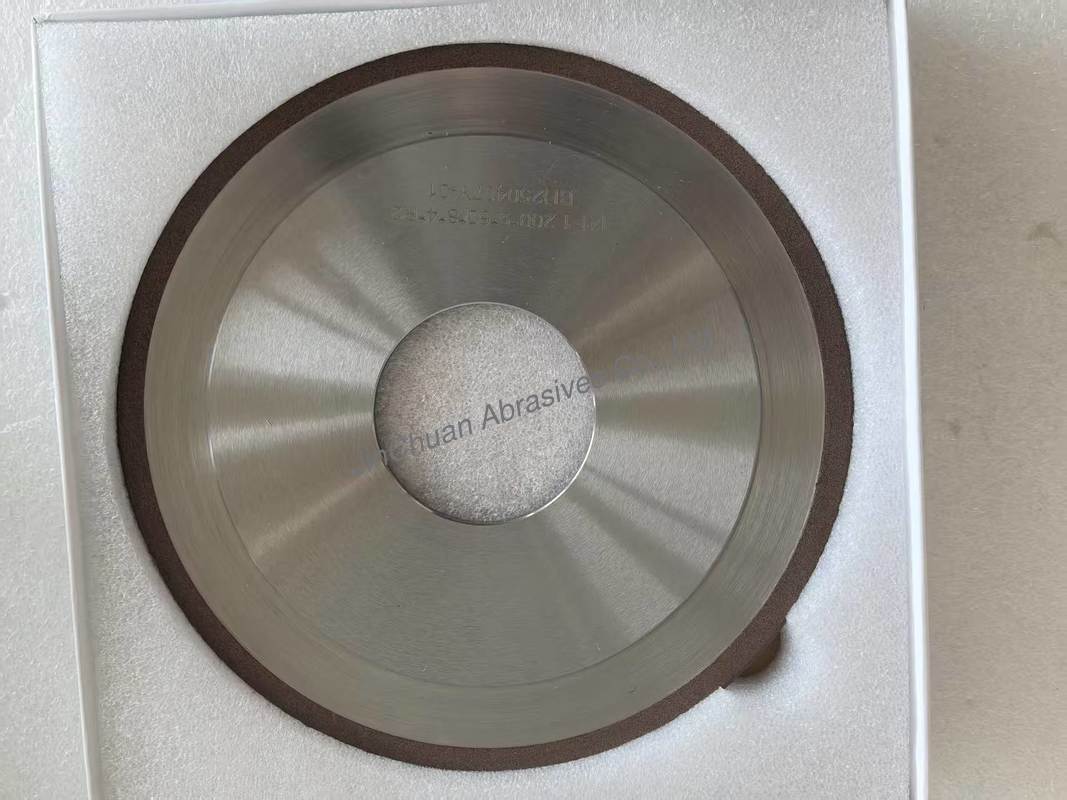 14F1 Resin Bond Cbn And Diamond Grinding Wheel As CDX Wheel For Profiling Laminated Steel And Carbide Knives