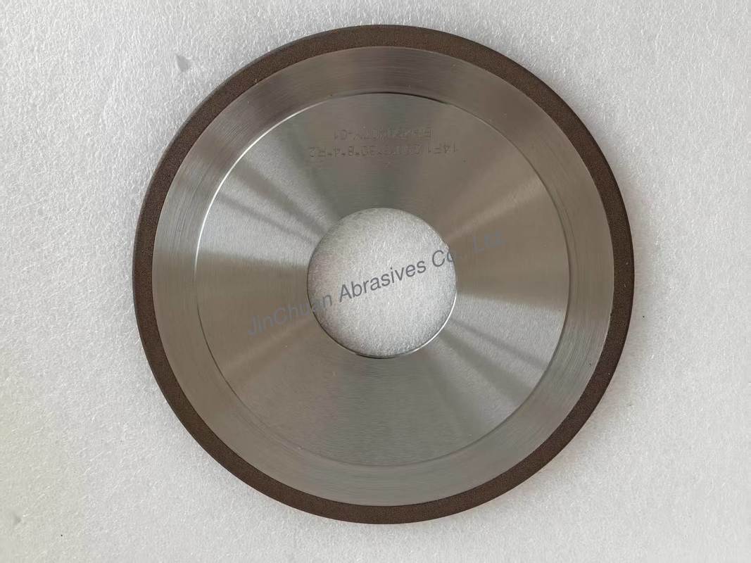 14F1 Resin Bond Cbn And Diamond Grinding Wheel As CDX Wheel For Profiling Laminated Steel And Carbide Knives