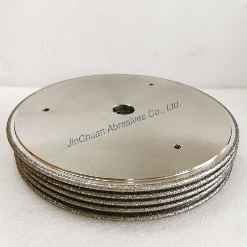 14A1 300*10T*30*3mm Grit Size D40/45 Electroplated Diamond Grinding Wheel  Non-Standard Customized Best-Selling