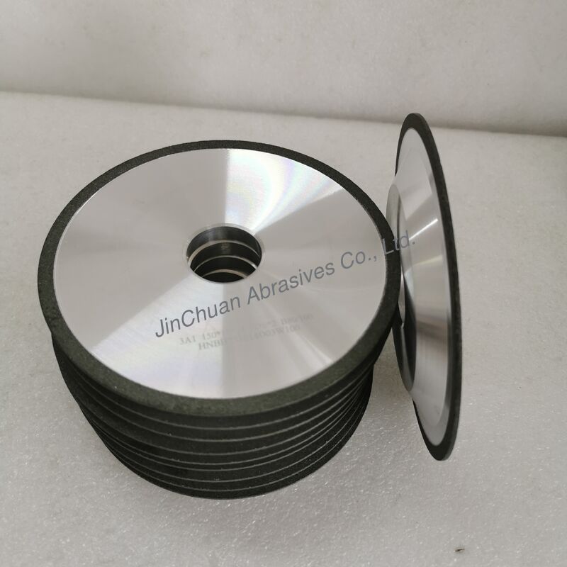 3A1 Resin  Bond CBN Grinding Wheel  150*10*31.75*6*2mm B80/100