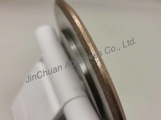 چرخ های الماسی متخلخل 14d1 سنگ زنی سطحی و لبه پخ 60 درجه