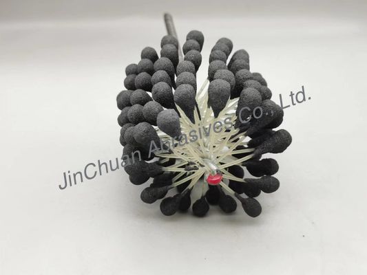 90*80*200mm 60 Grit Flex Hone Brush To Remoting Burr