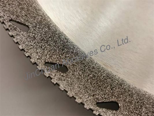 چرخ الماس آبکاری شده Cbn قطر سفارشی 260 1.6 50 20 B80100