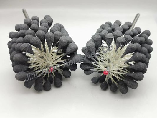 برس 100*80*200 میلی‌متری توپ سیلندر انعطاف‌پذیر برای تمیز کردن و تکمیل سوراخ‌ها