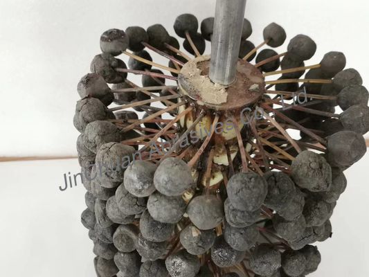 220 * 250 * 400 میلی متر موتور سیلندر هون برس پولیش سر توپ سوراخ داخلی SIC180#