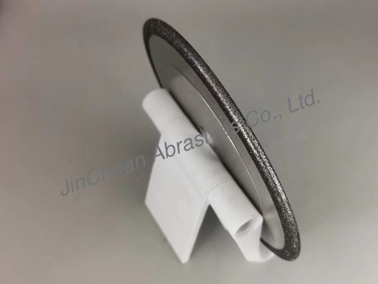 چرخ تیز کننده سنگ زنی CBN 14F1 آبکاری شده برای نجاری اره زنجیری