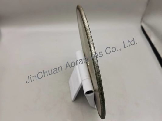200 میلی متر قطر چرخ الماس سنگ زنی آبکاری شده 15.875 Arbor Hole 1F1R