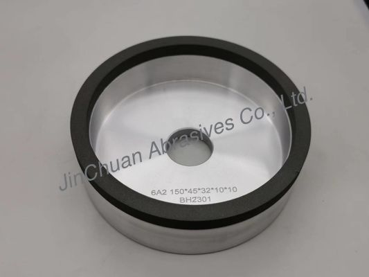 چرخ سنگ زنی شکل فنجانی برای رزین Cbn 150 میلی متری HSS Steel 6A2