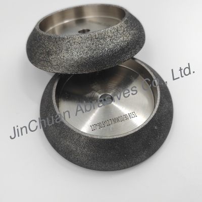 تراش باندی تیز کردن CBN چرخ آسیاب چوب کار چرخ خاشاک