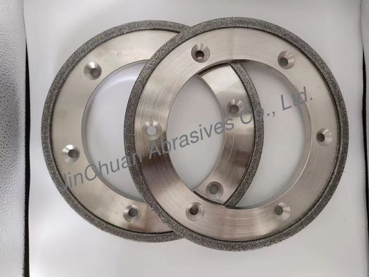 چرخ آسیاب برقی برای آهن ریخته شده 6 سوراخ الماس آسیاب دیسک 254mm