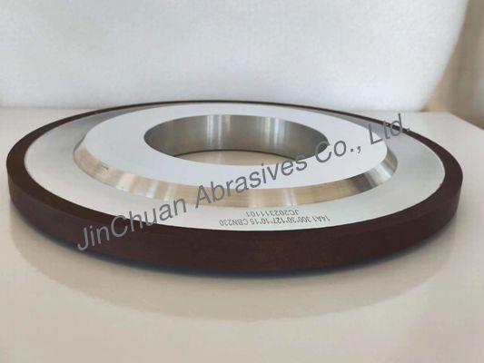 14A1 300mm چرخ Cbn مسطح برای آسیاب استوانه ای و پولیش چرخ الماس
