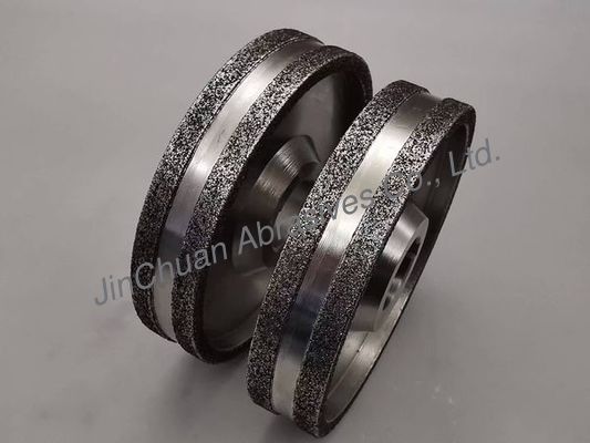 بدن فولادی الکتروپلاکت شده سی بی ان چرخ های آسیاب قطر 100 عدد Grit B301