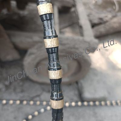 تراشه سیم الماس الکتروپلاستر شده برای برش تخته ها و ستون های بتنی