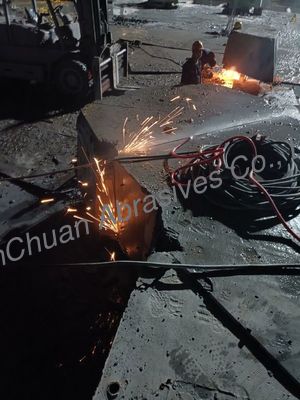 تراشه سیم الماس الکتروپلاستر شده برای برش تخته ها و ستون های بتنی