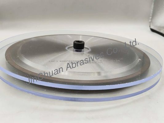 R0.8mm 200mm چرخ آسیاب متصل به رین CBN چرخ تیز کننده