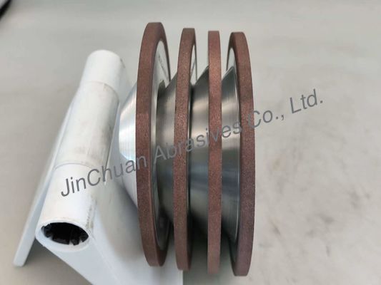 چرخ های خرد کننده الماس رزین 4A1 3A1 نوع دیسک خرد کننده