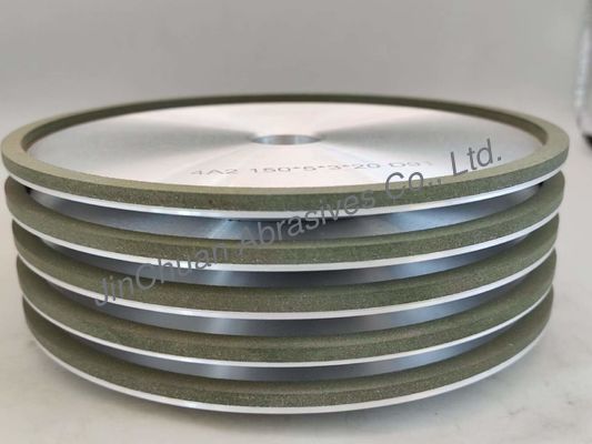 4A2 چرخ تراش الماس رزین 150*5*3mm چرخ تراش الماس