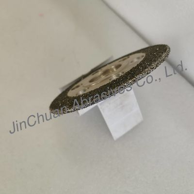 قطر 150mm چرخ آسیاب CBN الکتروپلاکت شده با سوراخ های کاهش وزن