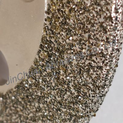 قطر 150mm چرخ آسیاب CBN الکتروپلاکت شده با سوراخ های کاهش وزن