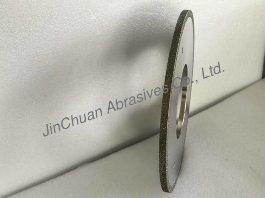 1A1 300*10*127 عرض چدن 10mm D60/70 چرخ تراش الماس الکتروتراژ برای تجهیزات تولید پیچیده