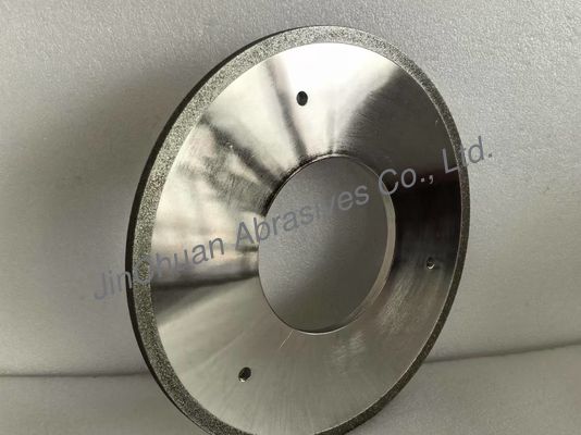 1A1 300*10*127 عرض چدن 10mm D60/70 چرخ تراش الماس الکتروتراژ برای تجهیزات تولید پیچیده