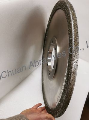 قطر 500mm چرخ آسیاب الماس الکتروپلاستی برای آسیاب آهن ریخته شده