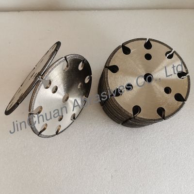 B80/100 145*4.8 * 16 *6 mm دیناساو CBN چرخ های آسیاب برای تیز کردن چنگال زنجیره ای