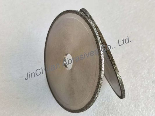 200mm 4.5mm ضخامت چرخ های CBN الکتروپلاکت شده برای فلوت و اسلاتینگ