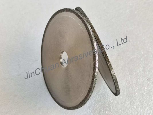 200mm 4.5mm ضخامت چرخ های CBN الکتروپلاکت شده برای فلوت و اسلاتینگ
