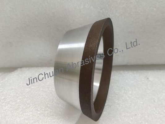 11V2 رزین الماس آسیاب چرخ با بدن آلومینیوم Grit 151 قطر 100