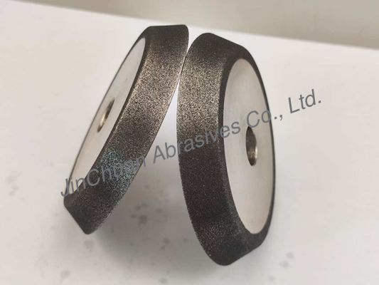 OEM نوع 76.2mm Steel Basebody CBN چرخ های تیز کننده برای چامفرینگ