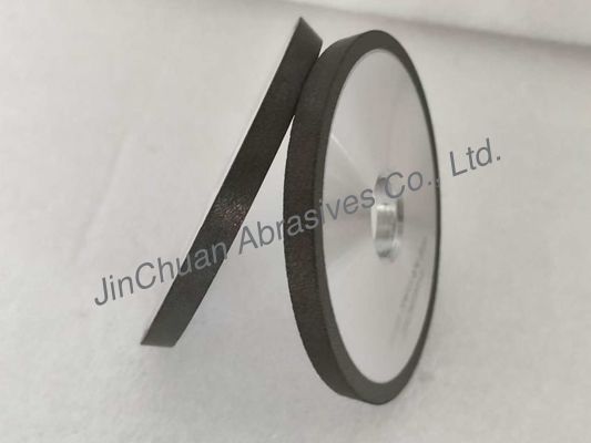چرخ آسیاب رزین بوند CBN خاکستری 1V1 75mm با 10 درجه برای کارایی Gashing