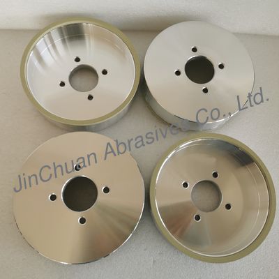 6A2 150*40*6*6mm Bond Vitrified Diamond Grinding Wheel ابزار خردکننده فوق العاده سخت برای خرد کردن با عملکرد بالا
