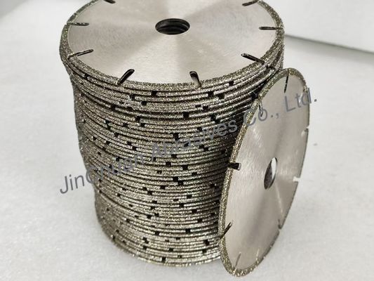 مدت عمر طولانی تیغه برش الماس الکتروپلاکت شده