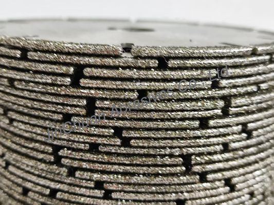 مدت عمر طولانی تیغه برش الماس الکتروپلاکت شده