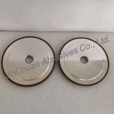 14A1 200mm D107 رزین Bond الماس آسیاب چرخ برای تیز کردن چاقو تراش مستقیم برای ماشین آلات چوب