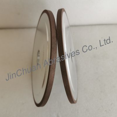 14A1 200mm D107 رزین Bond الماس آسیاب چرخ برای تیز کردن چاقو تراش مستقیم برای ماشین آلات چوب