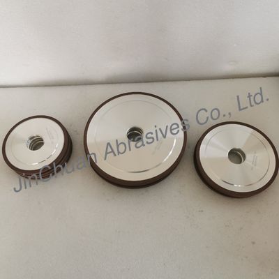 14A1 200mm D107 رزین Bond الماس آسیاب چرخ برای تیز کردن چاقو تراش مستقیم برای ماشین آلات چوب