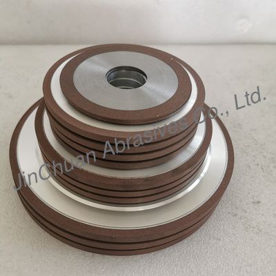 14A1 200mm D107 رزین Bond الماس آسیاب چرخ برای تیز کردن چاقو تراش مستقیم برای ماشین آلات چوب