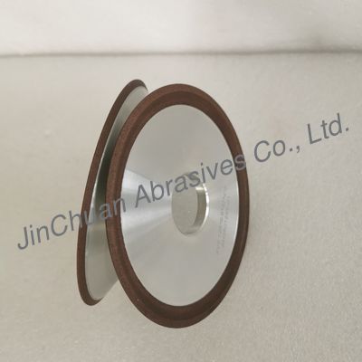 قطر 175mm 4V2 رزین چرخ آسیاب به شکل ظرف برای آسیاب میخ های کربید