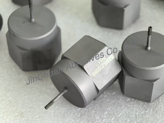 قطعات حفاری الماس سنتری شده فلزی قابل سفارشی شدن نقره ای خاکستری کلاس اول