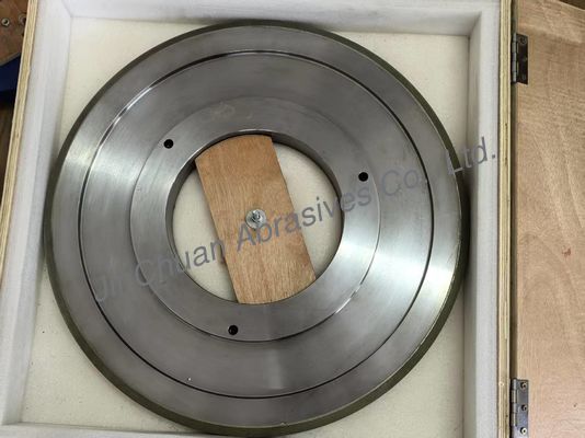 قطر 609.6mm Grit D170/200 چرخ آسیاب الماس الکتروپلاستی برای آسیاب لوله فیبر کربن